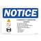 Signmission OSHA Notice, 5" Height, Emergency Generator Danger High Sign With Symbol, 7" X 5", Landscape OS-NS-D-57-L-11854 - alternate 1